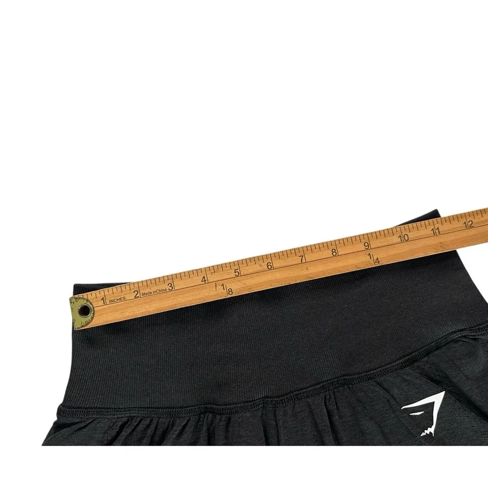 GYMSHARK Vital Seamless Blck Shorts 2 n 1‎ Size Small 22